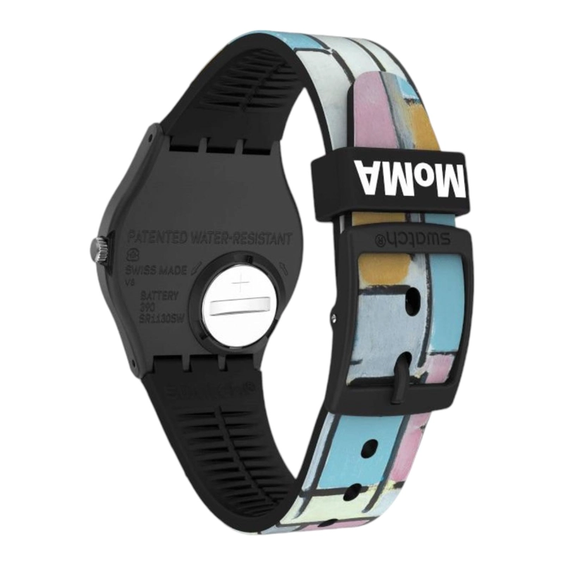 RELOJ DE PULSERA SWATCH GZ350 MOMA CUARZO - 2