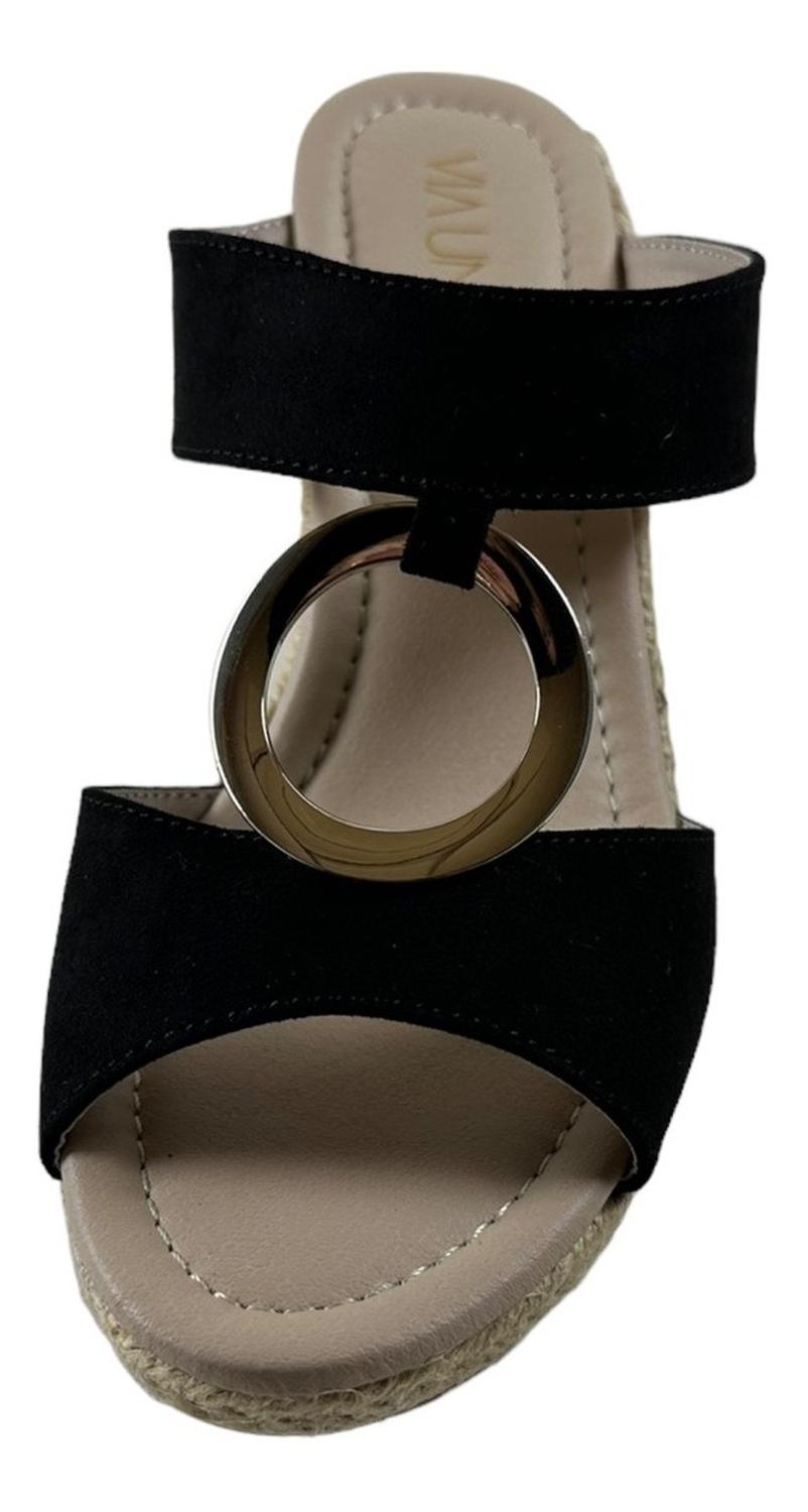 ZUECOS MUJER VIA UNO NEGRO 21986952 - 4