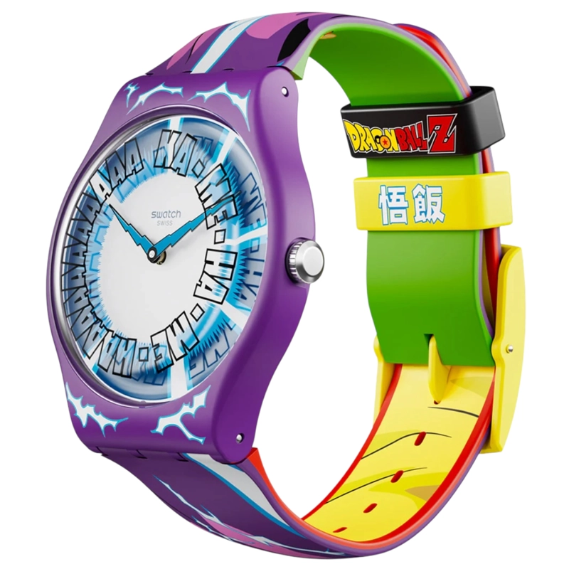 RELOJ DE PULSERA SWATCH GOHAN SUOZ345 DRAGON BALL Z - 4