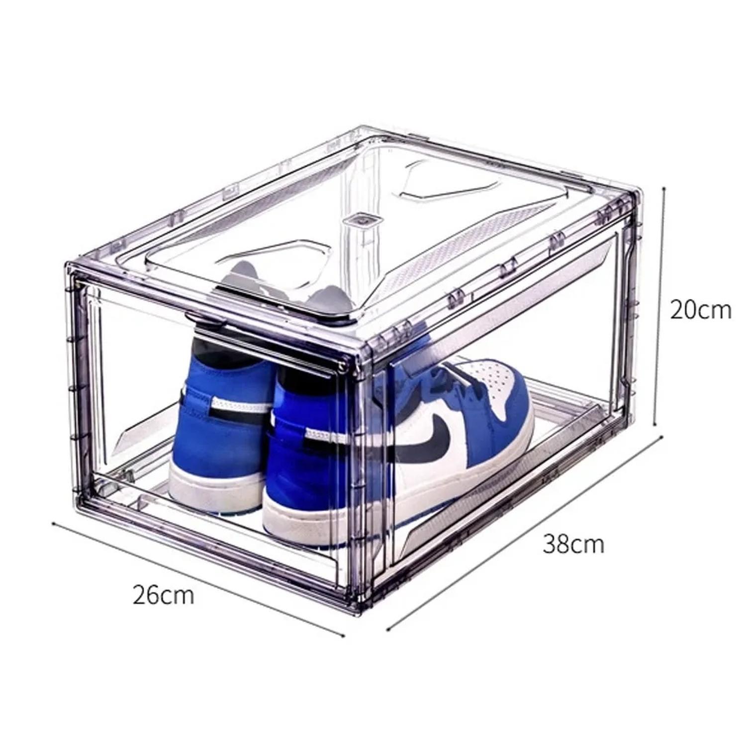 CAJA ORGANIZADORA ZAPATO APILABLE PREMIUM CIERRE MAGNETICO - 2