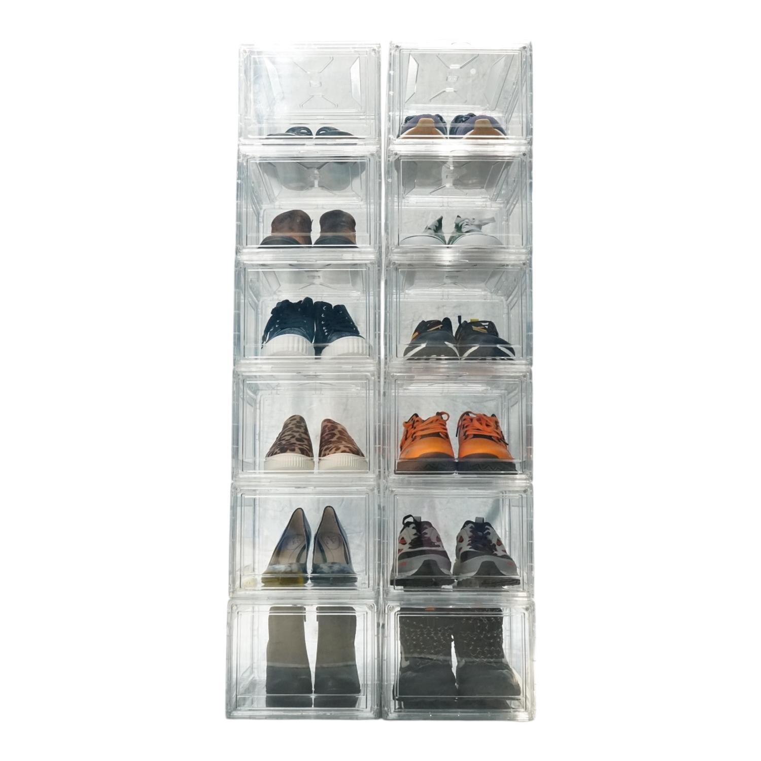 CAJA ORGANIZADORA ZAPATO APILABLE PREMIUM CIERRE MAGNETICO - 4