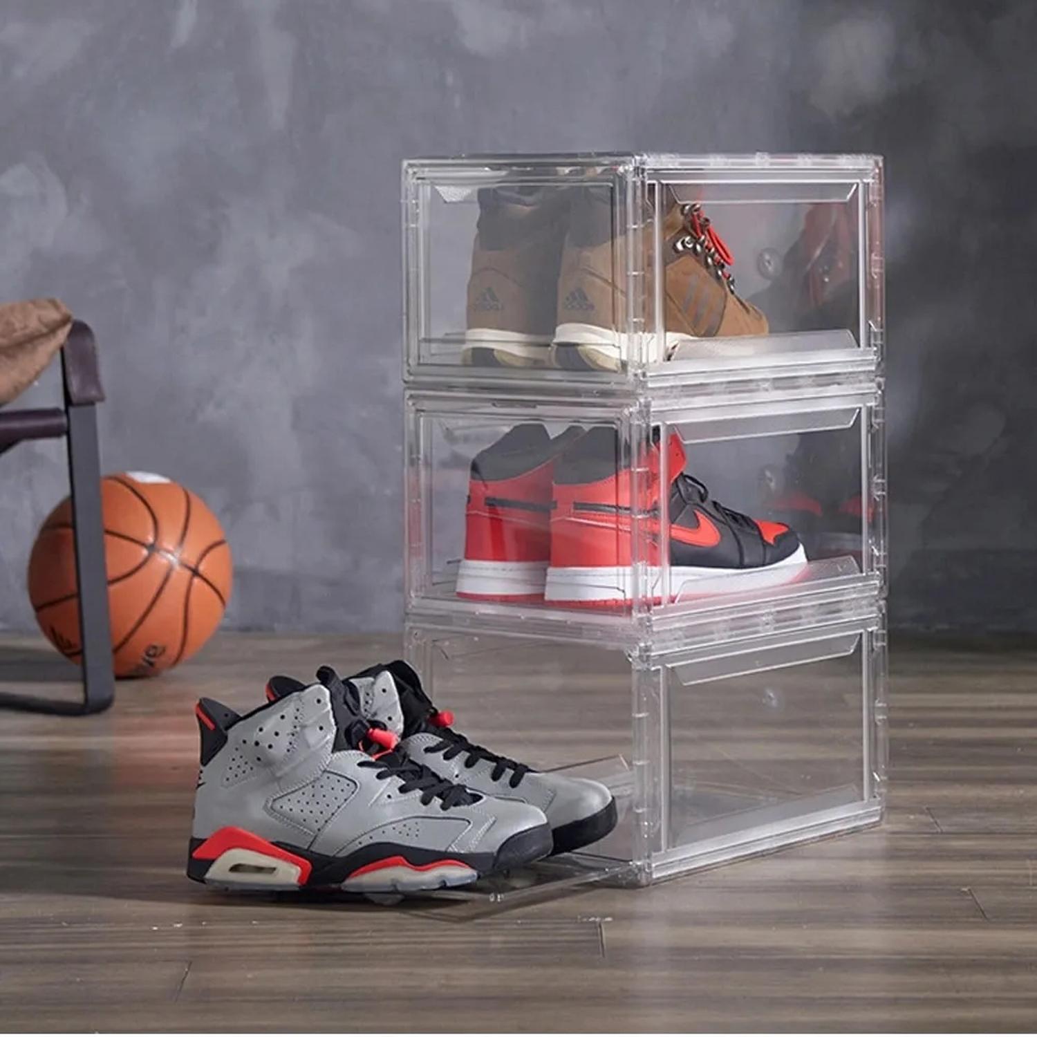 CAJA ORGANIZADORA ZAPATO APILABLE PREMIUM CIERRE MAGNETICO - 5