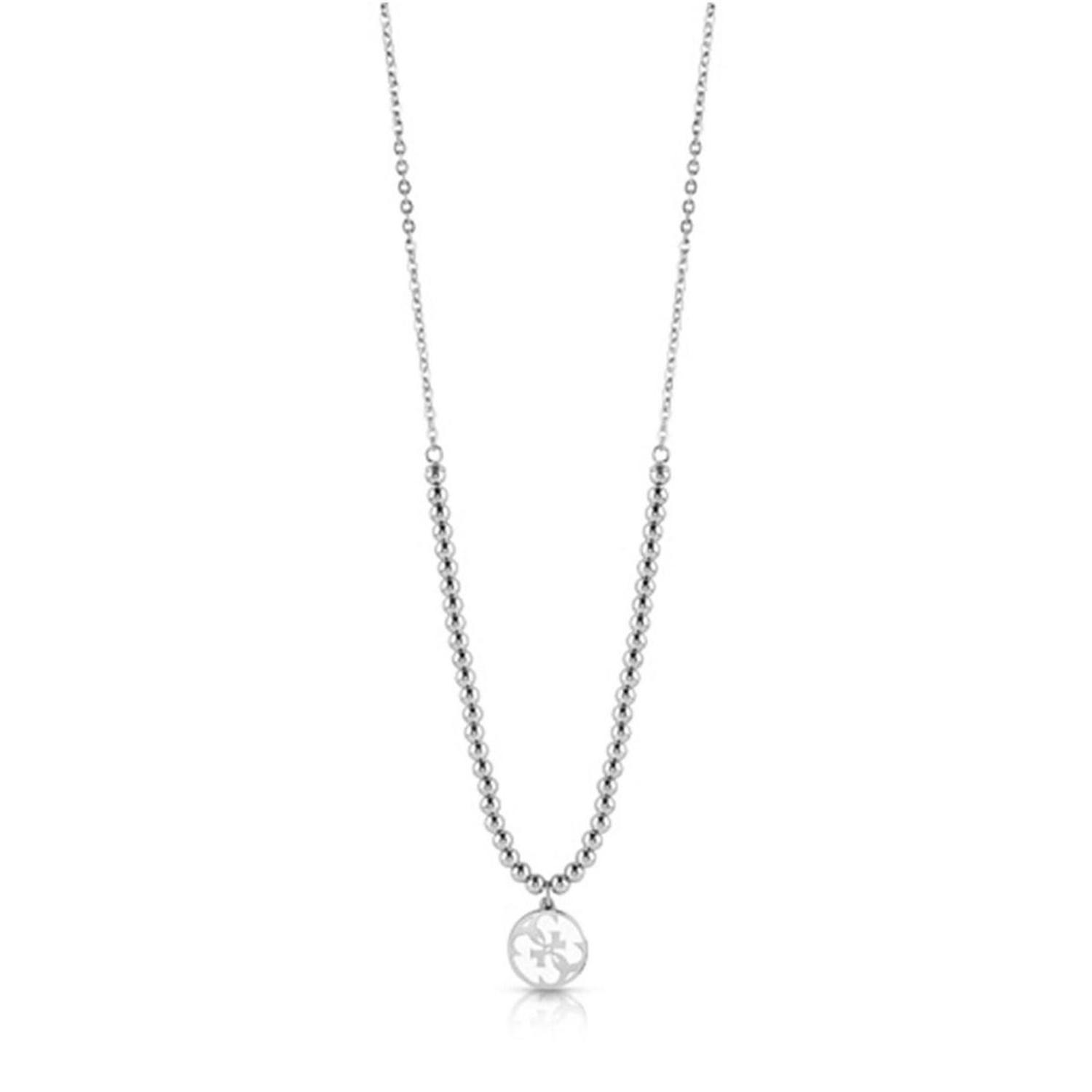 COLLAR GUESS SUMMER LOVE ACERO INOXIDABLE UBN78081 PLATEADO - 1