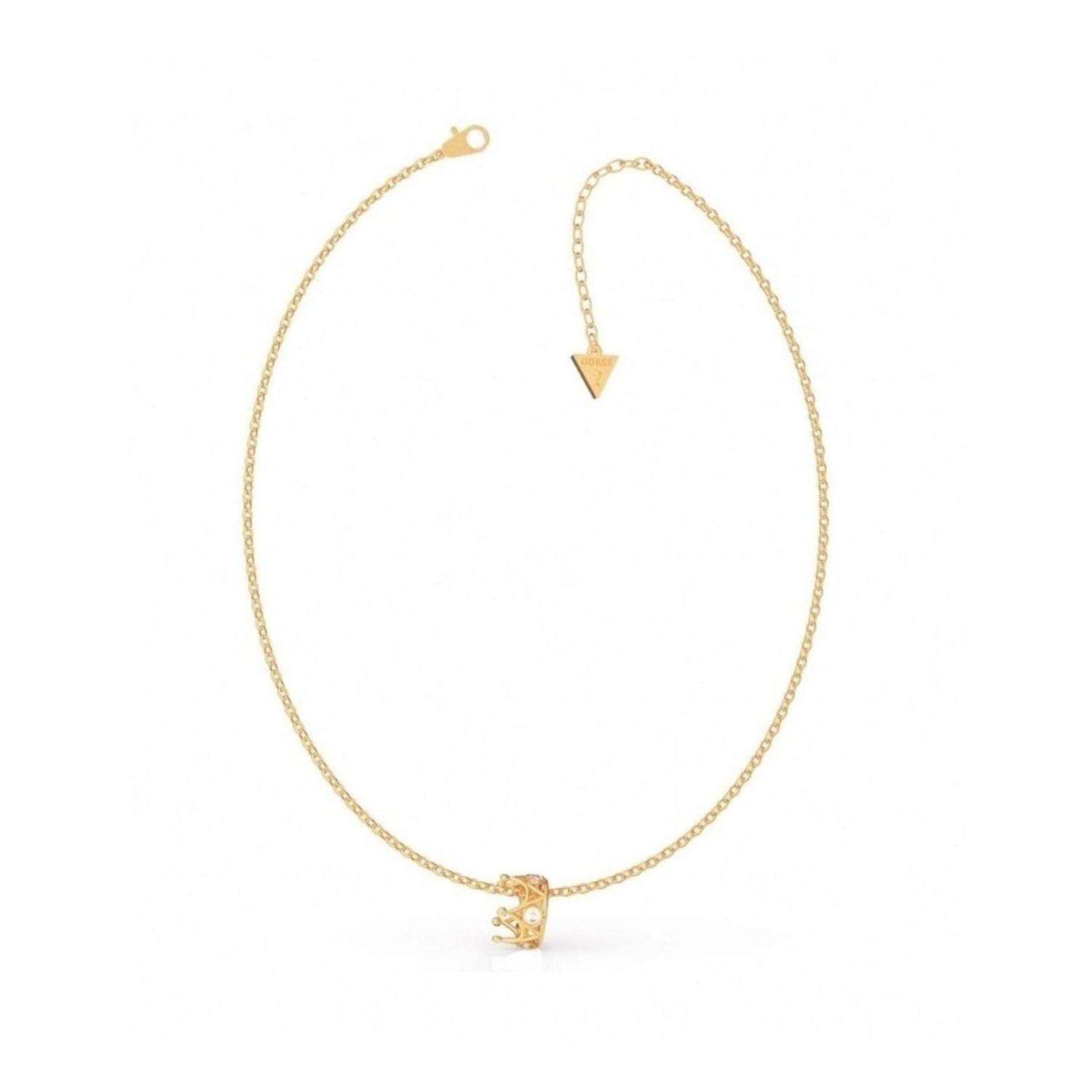 COLLAR GUESS QUEEN OF HEART ACERO INOXIDABLE UBN79010 DORADO - 1
