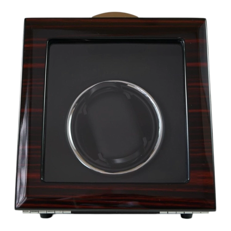 CAJA WATCH WINDER MADERA 1 RELOJ EXHIBIDOR LUJO - 1