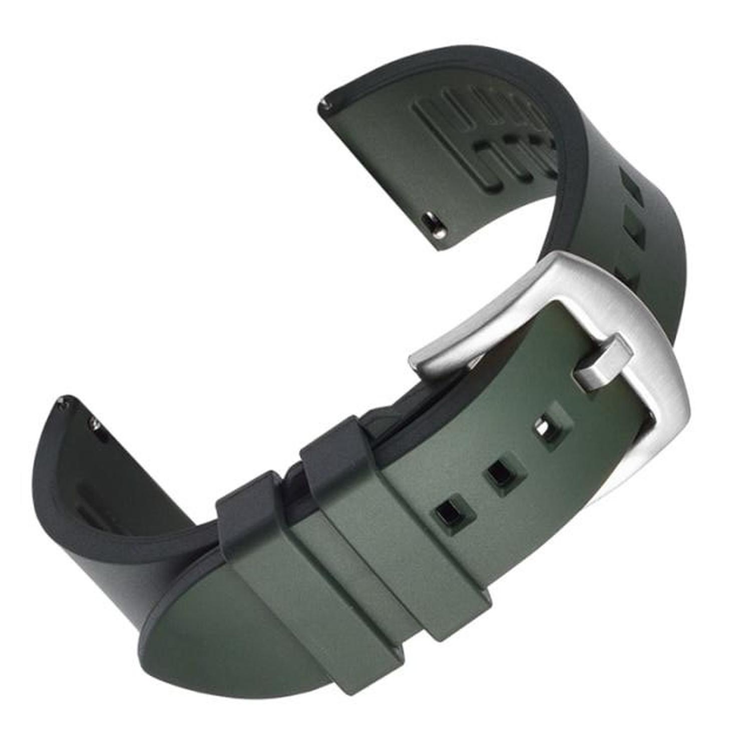 CORREA RELOJ CAUCHO FKM R24 INVICTUS QUICK RELEASE TAMAÑO 21 MM - 1