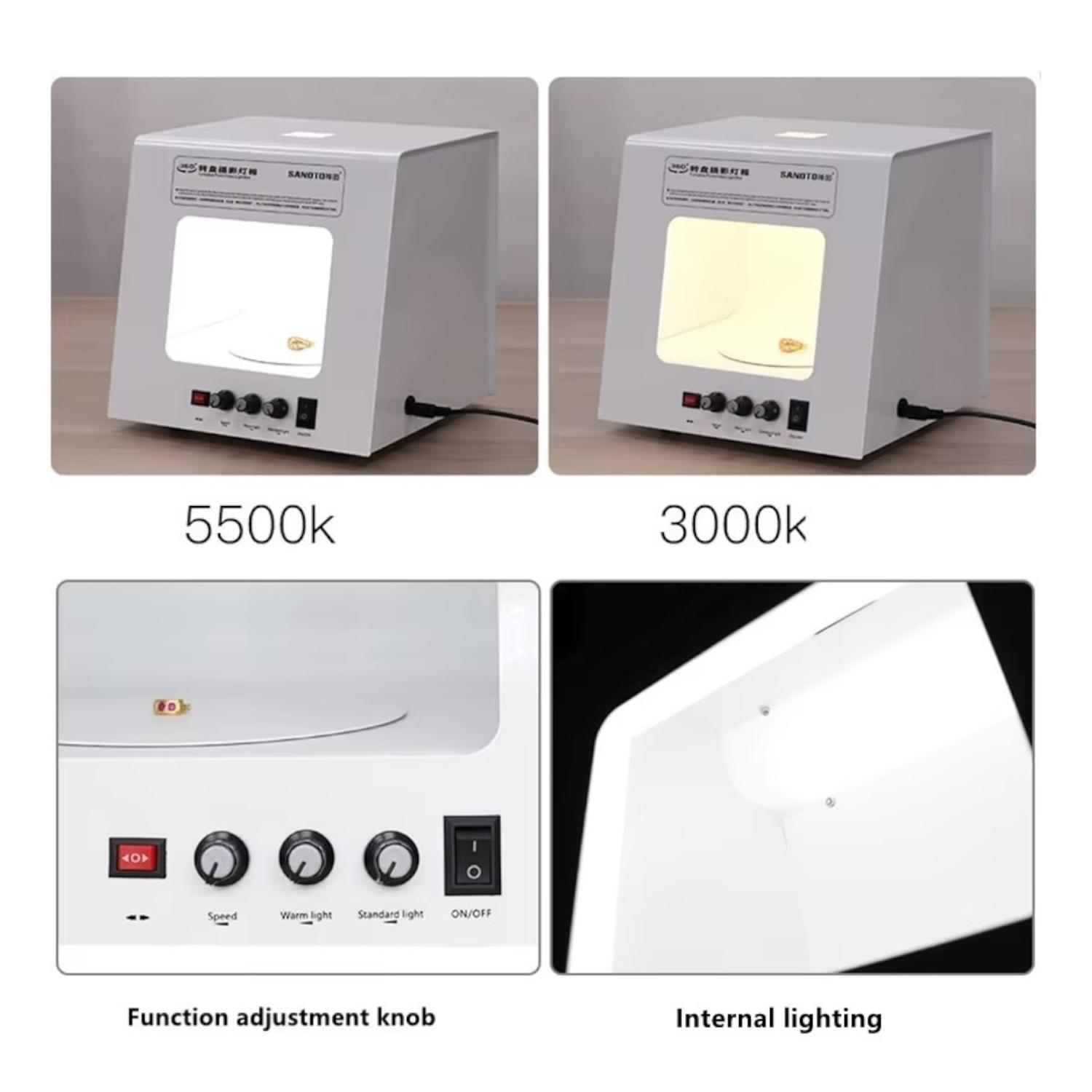 ESTUDIO FOTOGRAFICO / CAJA DE LUZ PROFESIONAL SANOTO – TB300 - 4