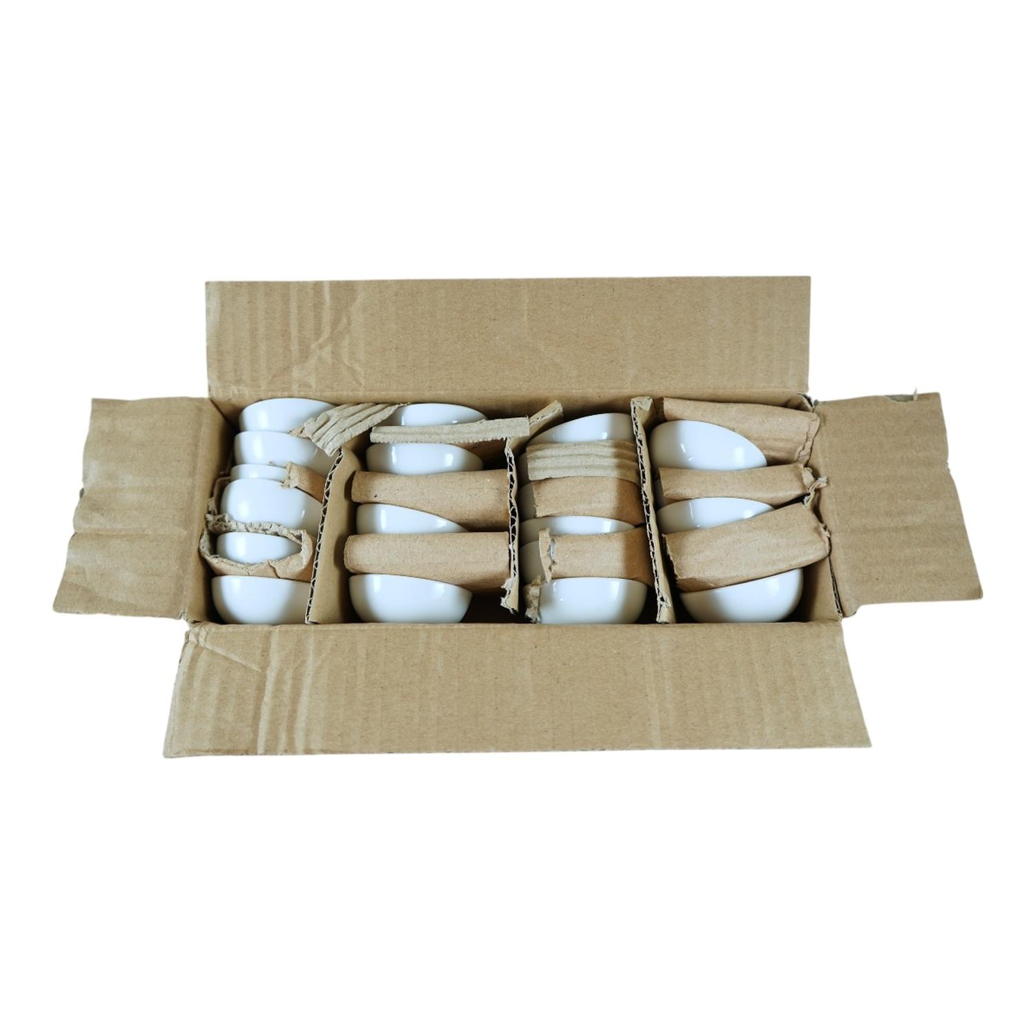 SET 24 POCILLOS MANTEQUILLA CERAMICA 5 CM DIAMETRO - 6
