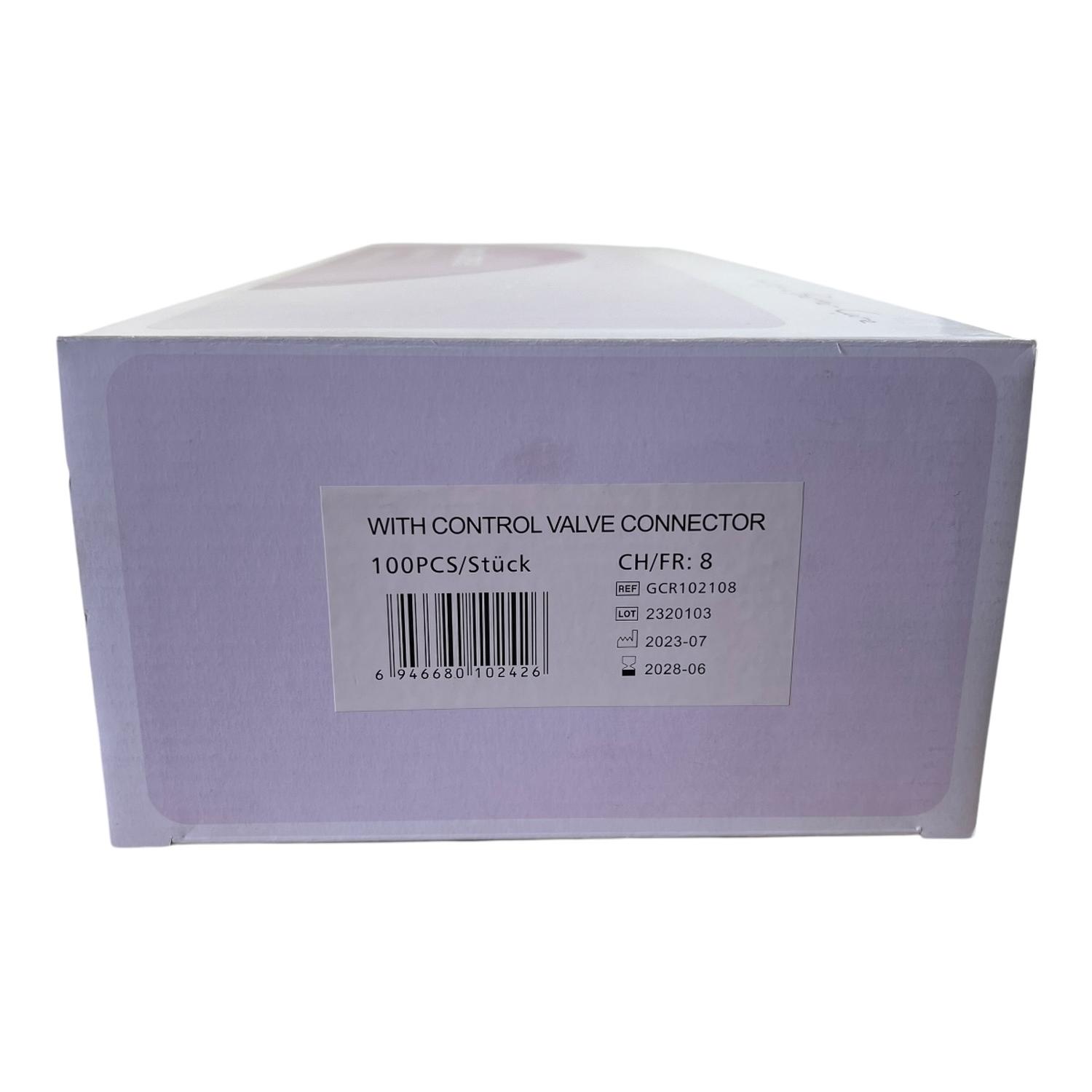 SONDA BOMBA ASPIRACION NUMERO 8 X 100 UNIDADES GREATCARE - 6