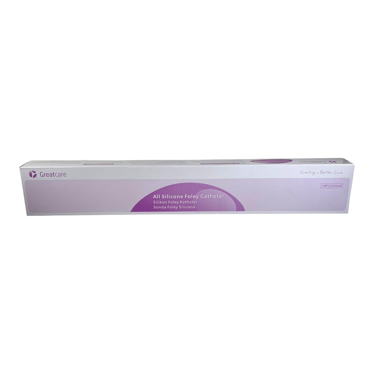 SONDA FOLEY 2 VIAS 18 FR 100% SILICONA CON BALON X 10 UN - 3