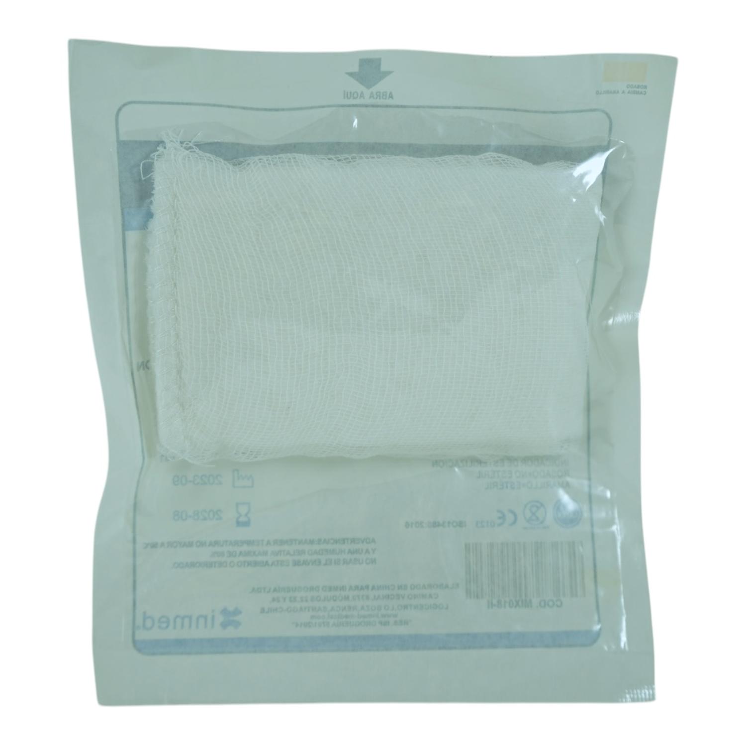 APOSITO DE GASA TEJIDA 7X20CM ESTERIL 20 UNIDADES - 2