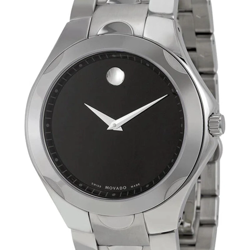 RELOJ MOVADO HOMBRE LUNO BLACK MUSEUM 0606378 - 1