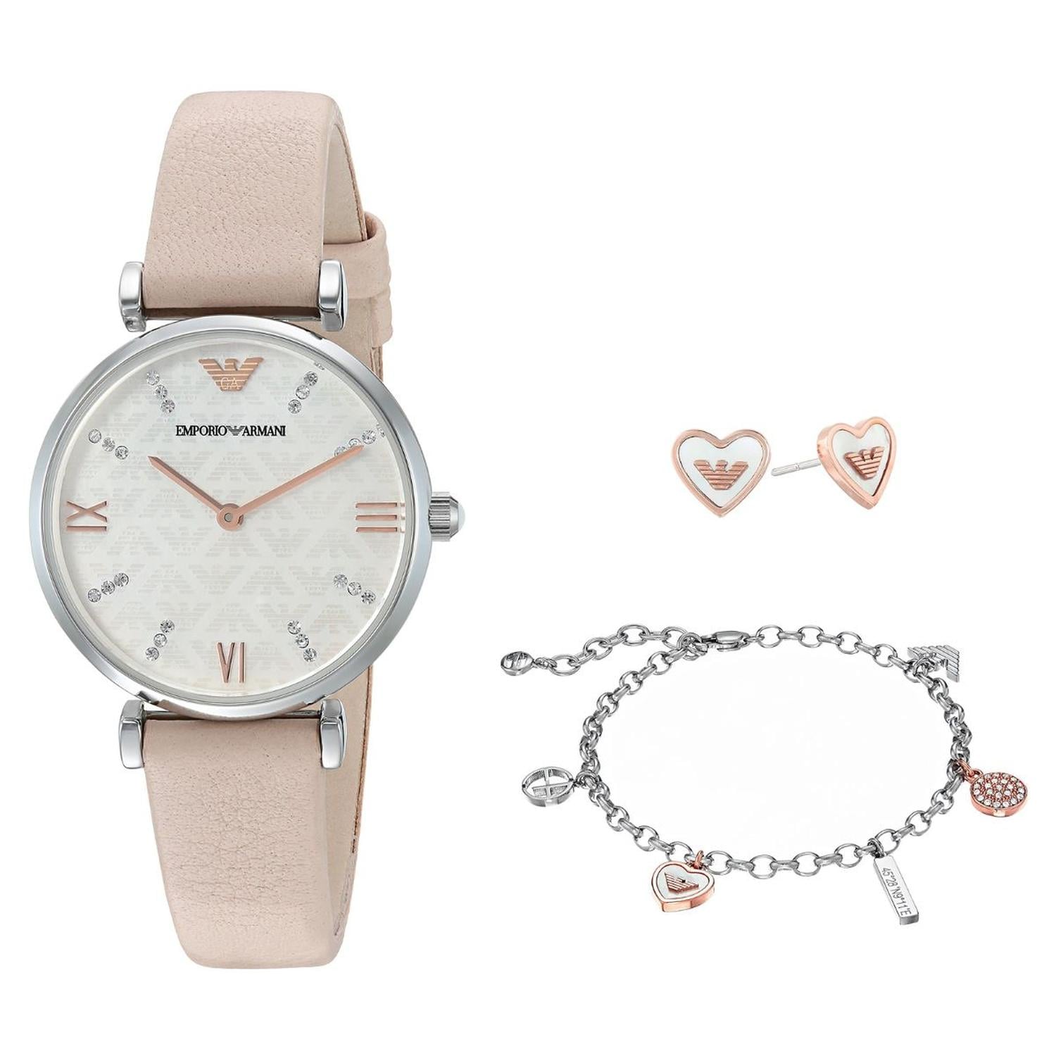 RELOJ EMPORIO ARMANI MUJER SET BRAZALETE AR8039 - 2