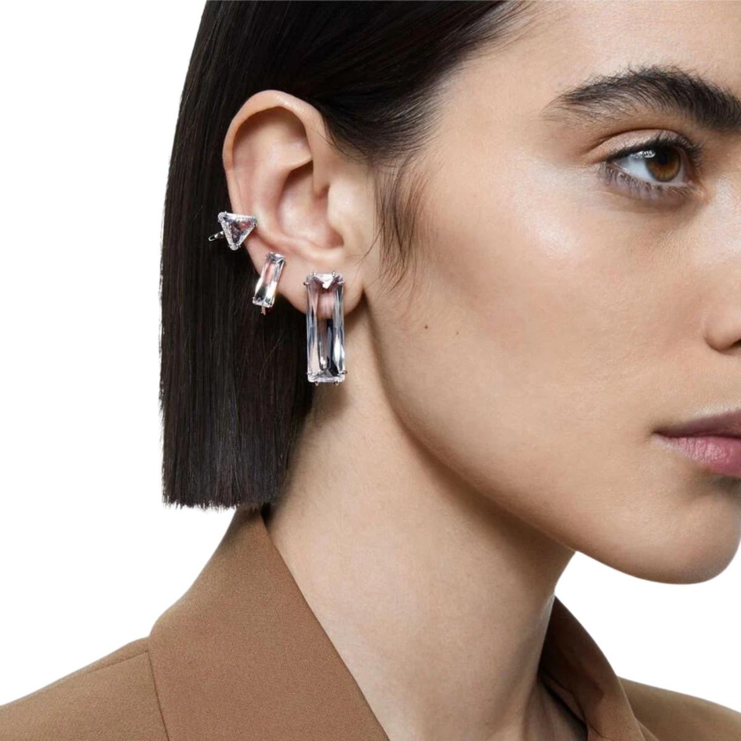 PENDIENTES DE AROS SWAROVSKI MESMERA 5601534 - 3