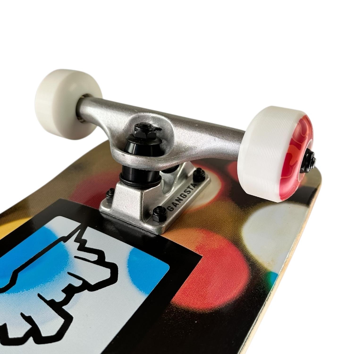 SKATE PATINETA GANGSTA BOKEH 8.0 COMPLETO ARMADO - 5