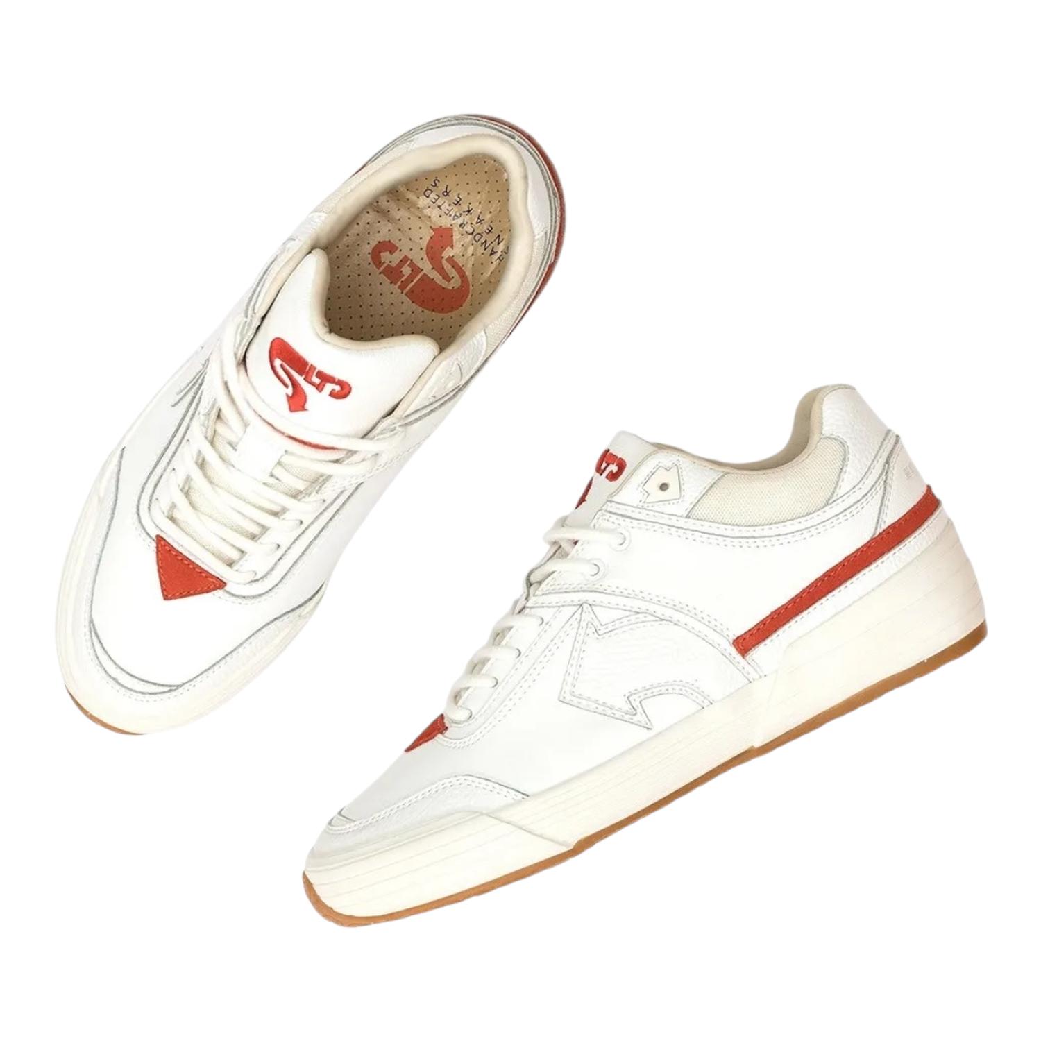 ZAPATILLA GLTD ARROW WHITE CHILI CUERO PREMIUM - 8