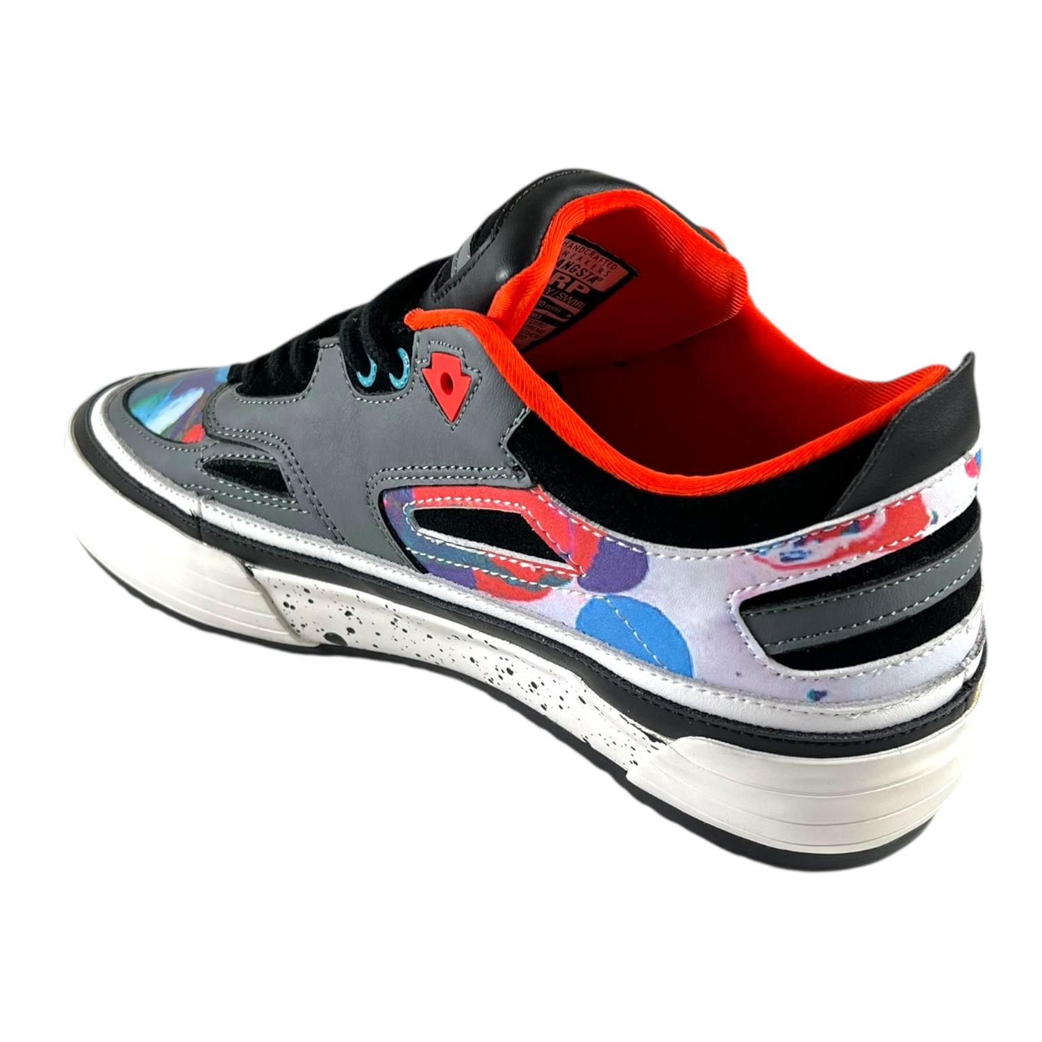 ZAPATILLA URBANA GLTD SHARP GRIS CUERO PREMIUM - 3