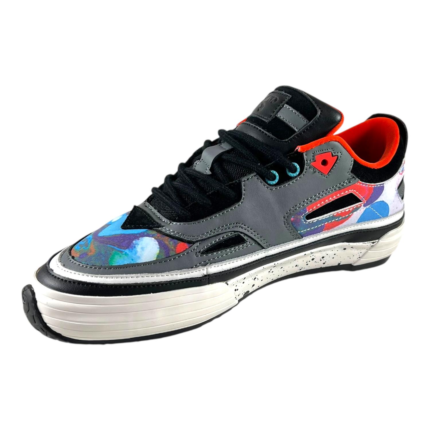 ZAPATILLA URBANA GLTD SHARP GRIS CUERO PREMIUM - 5