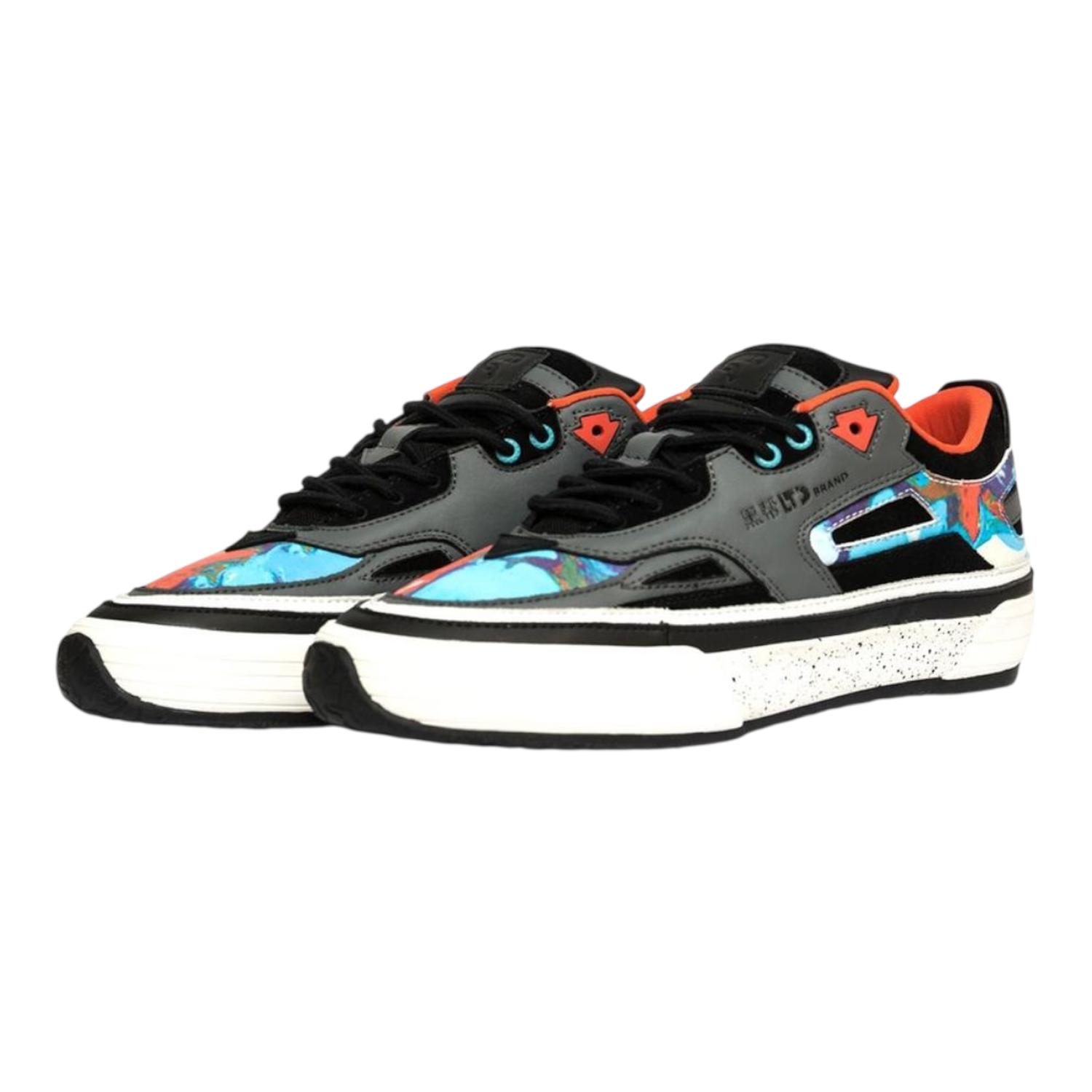 ZAPATILLA URBANA GLTD SHARP GRIS CUERO PREMIUM - 7