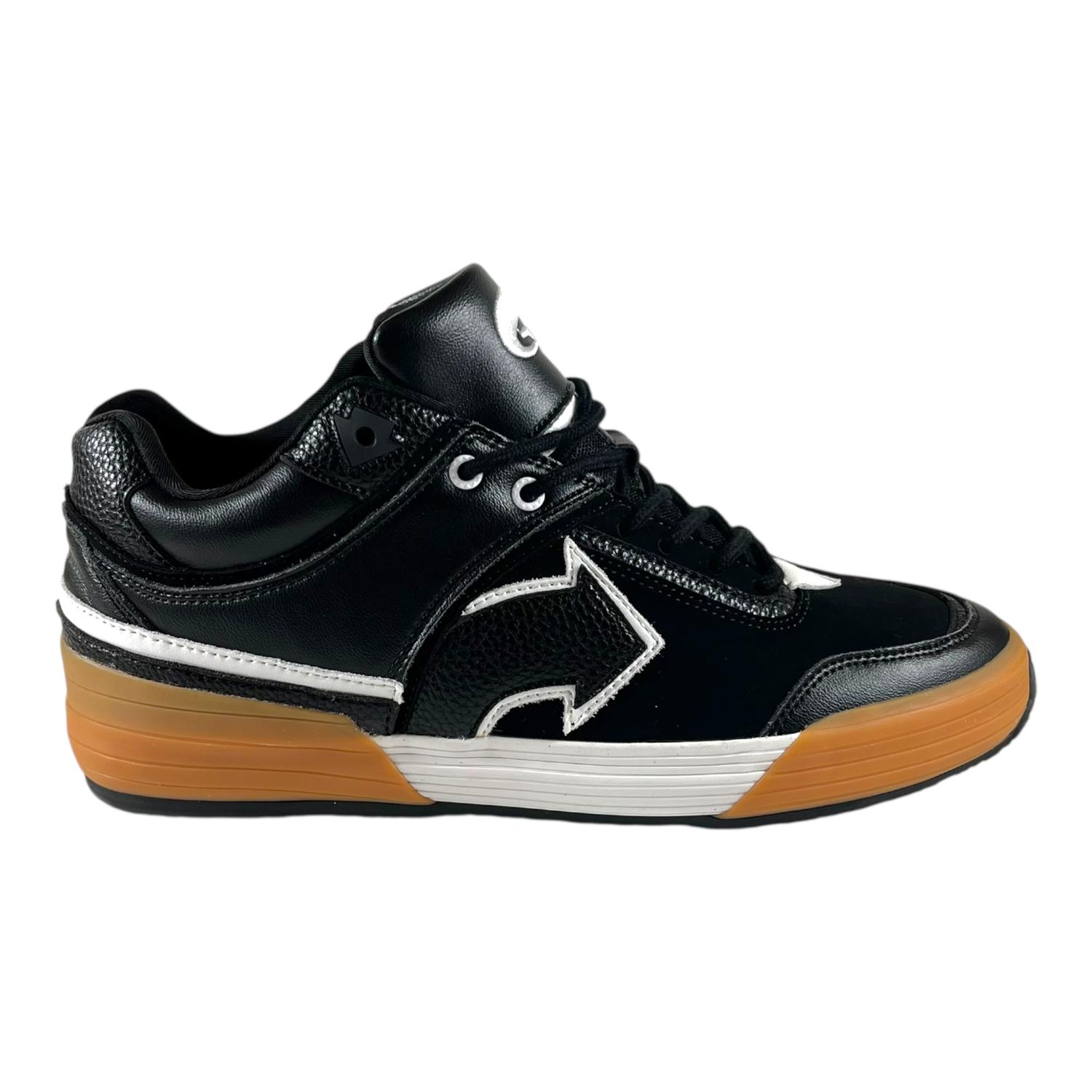 ZAPATILLA URBANA GLTD ARROW CUERO NEGRO PREMIUM - 1