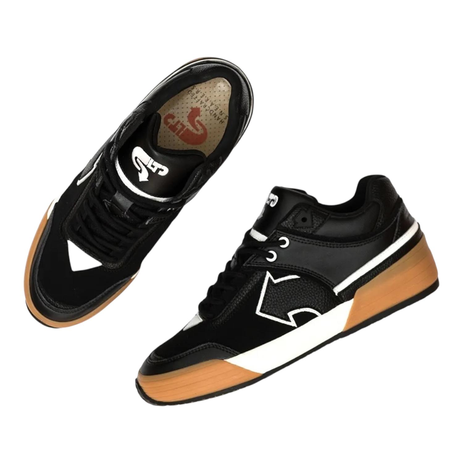 ZAPATILLA URBANA GLTD ARROW CUERO NEGRO PREMIUM - 8