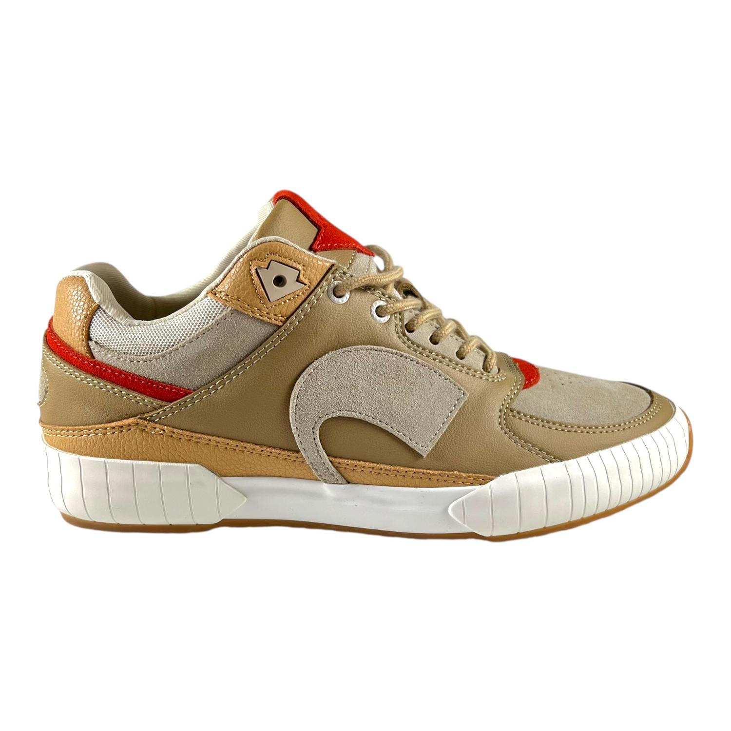 ZAPATILLA GLTD GROOVE BEIGE CUERO ESTILO URBANO - 1