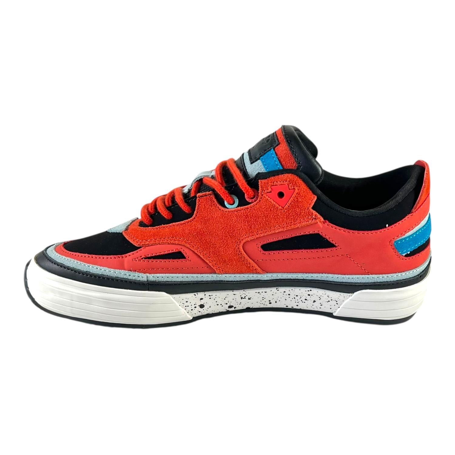 ZAPATILLA URBANA GLTD SHARP ROJA CUERO PREMIUM - 4