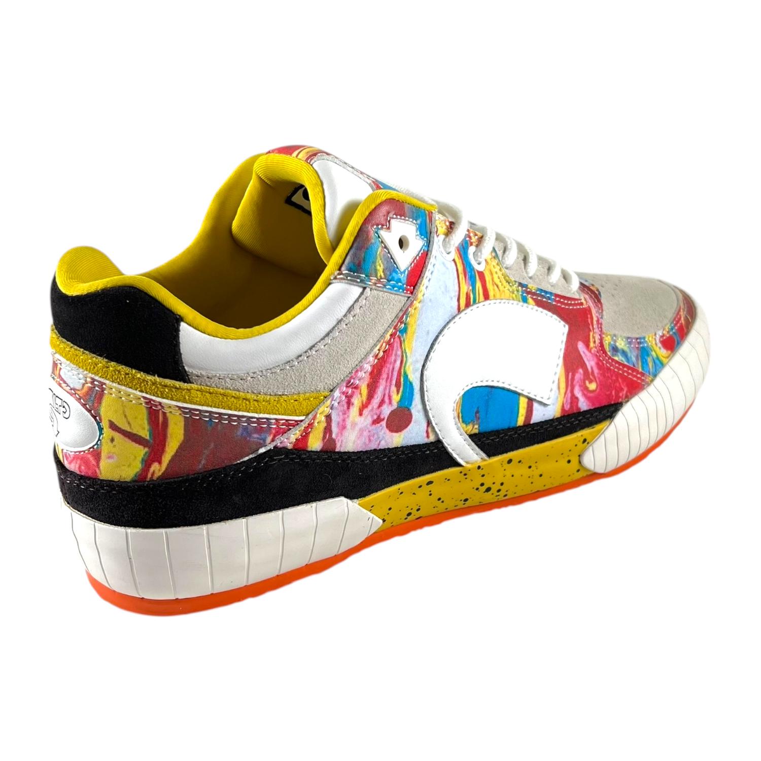 ZAPATILLA URBANA GLTD GROOVE SWIRL/YELLOW/WHITE - 2