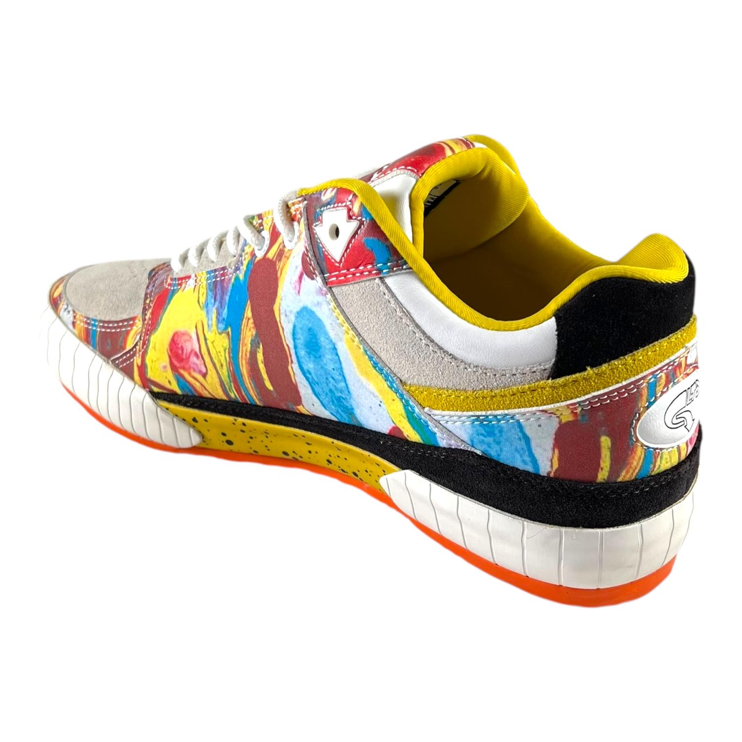 ZAPATILLA URBANA GLTD GROOVE SWIRL/YELLOW/WHITE - 3