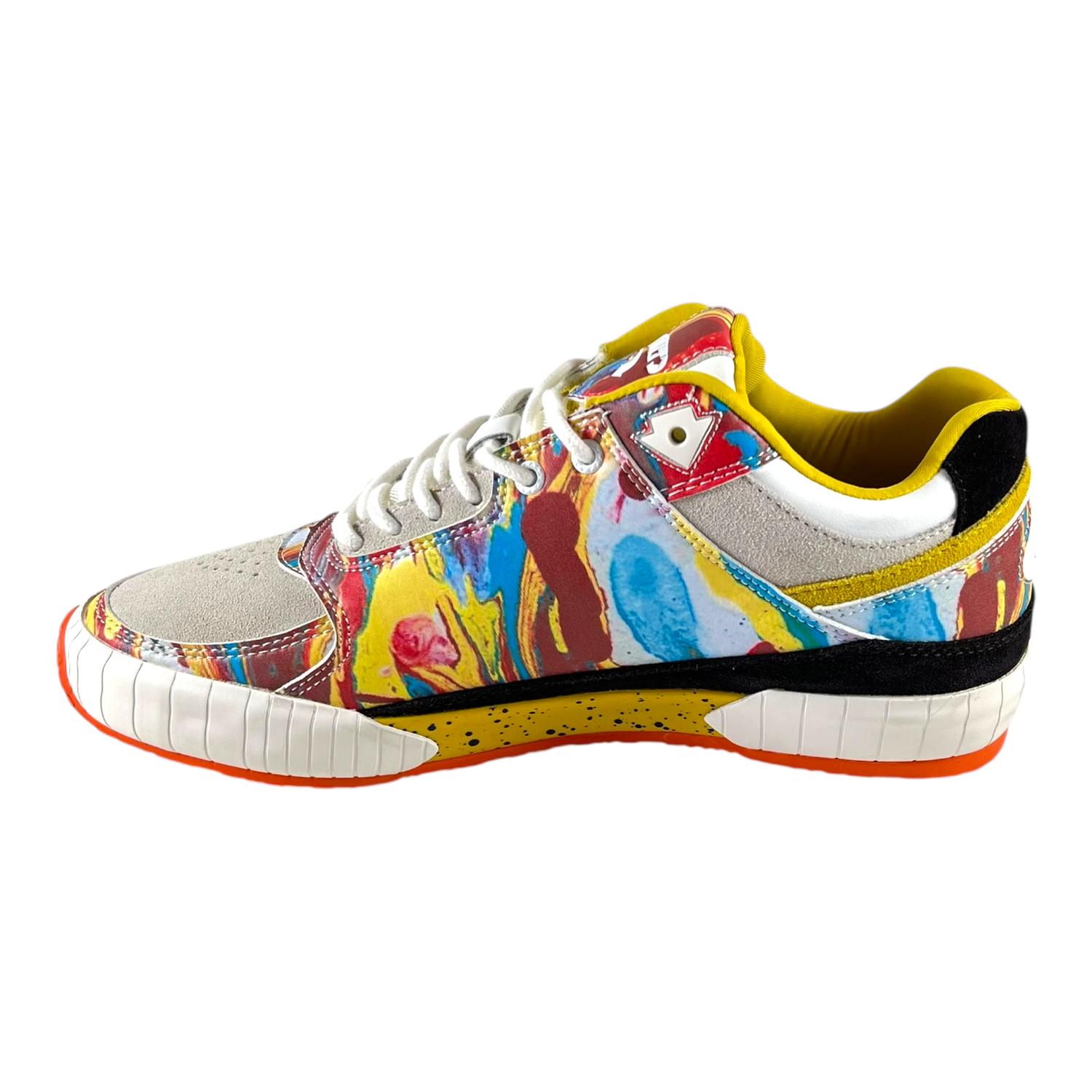 ZAPATILLA URBANA GLTD GROOVE SWIRL/YELLOW/WHITE - 4