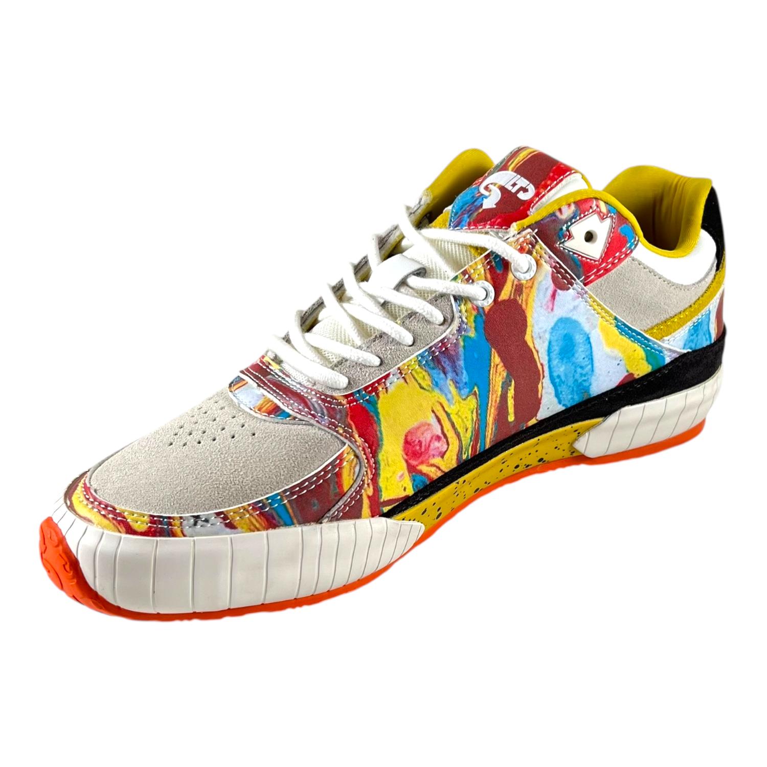 ZAPATILLA URBANA GLTD GROOVE SWIRL/YELLOW/WHITE - 5