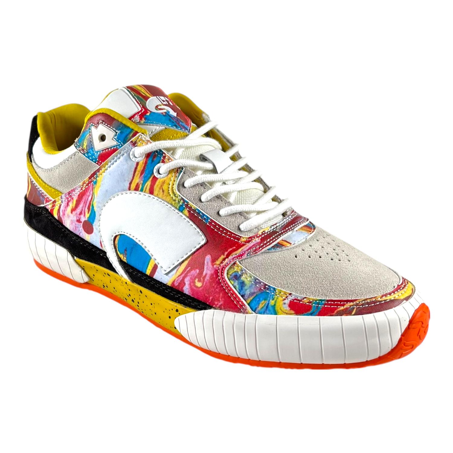 ZAPATILLA URBANA GLTD GROOVE SWIRL/YELLOW/WHITE - 6