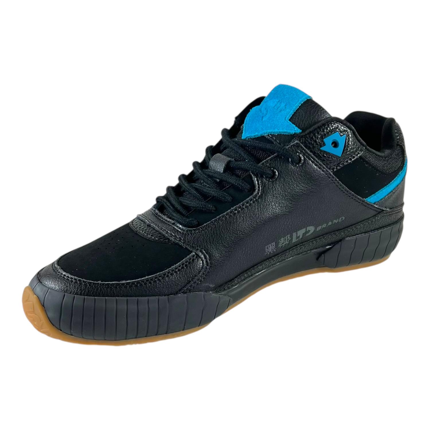 ZAPATILLA GLTD GROOVE NEGRO CUERO ESTILO URBANO - 5