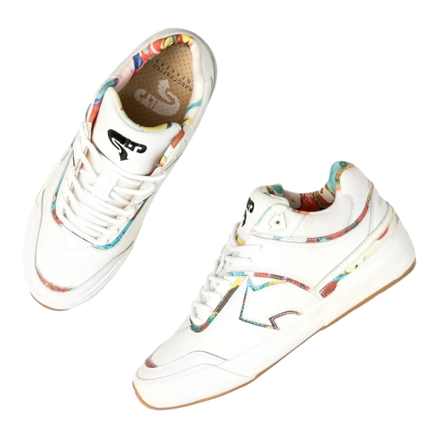 ZAPATILLA GLTD ARROW BLANCO CUERO PREMIUM UNISEX - 8