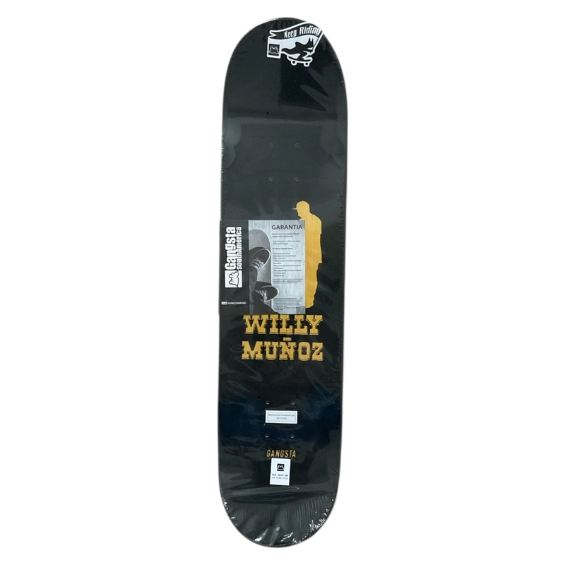 TABLA SKATE PATINETA GANGSTA MUÑOZ FILHO 8.0 - 3