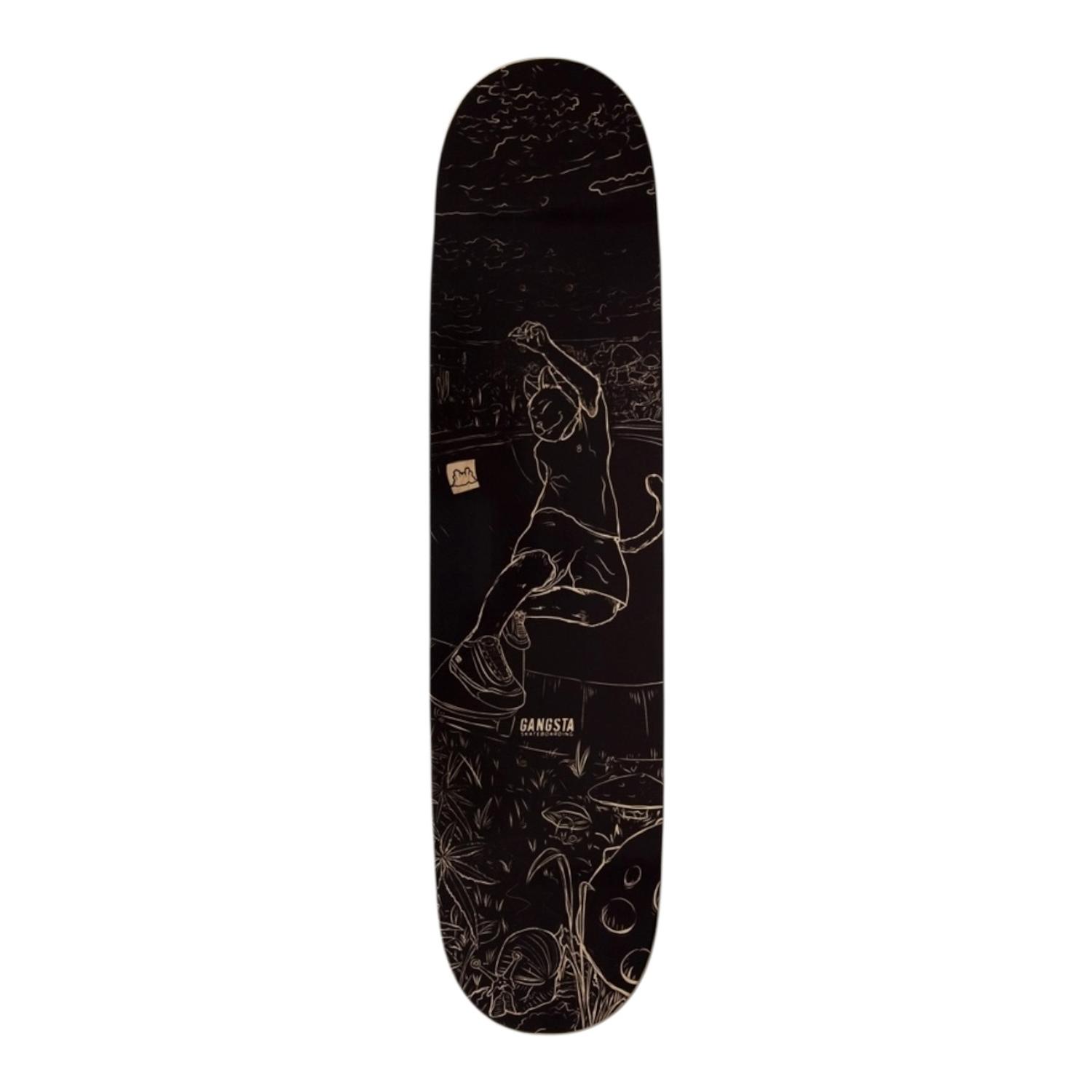 TABLA SKATE PATINETA GANGSTA CAT SESSION 8.1 - 2