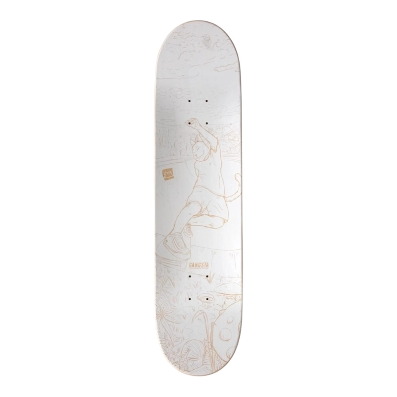 TABLA SKATE PATINETA GANGSTA CAT SESSION 8.25 - 2