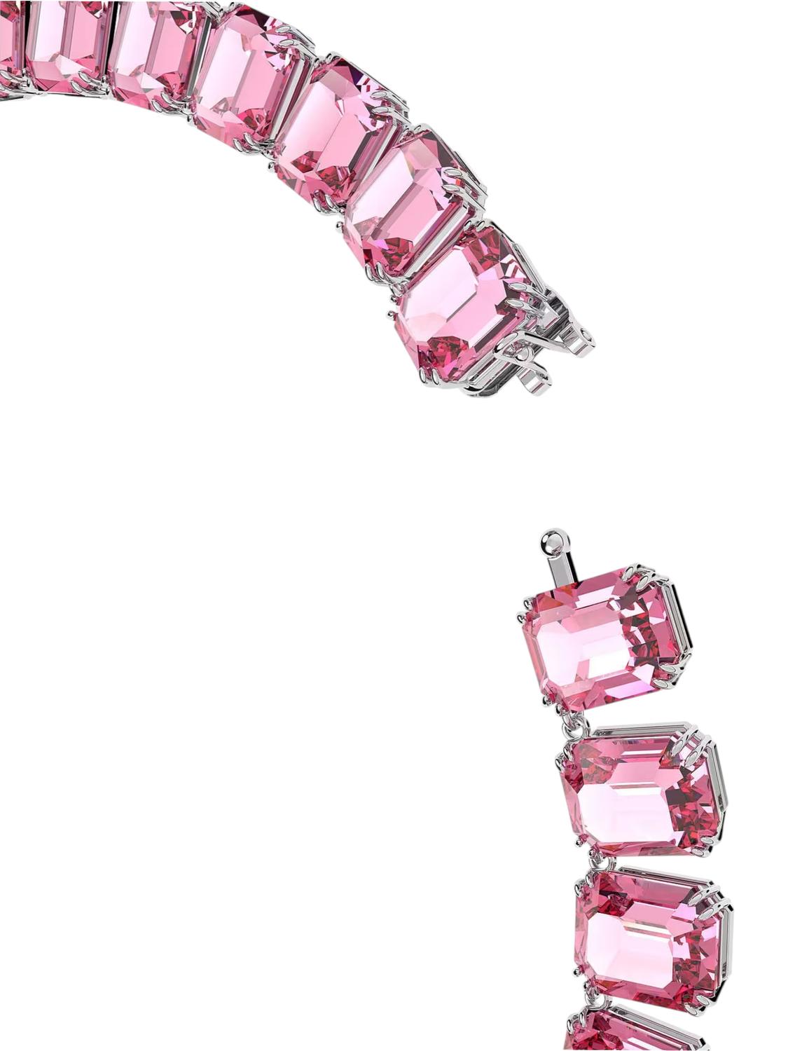 COLLAR SWAROVSKI MILLENIA CRISTALES ROSA 5608807 - 3