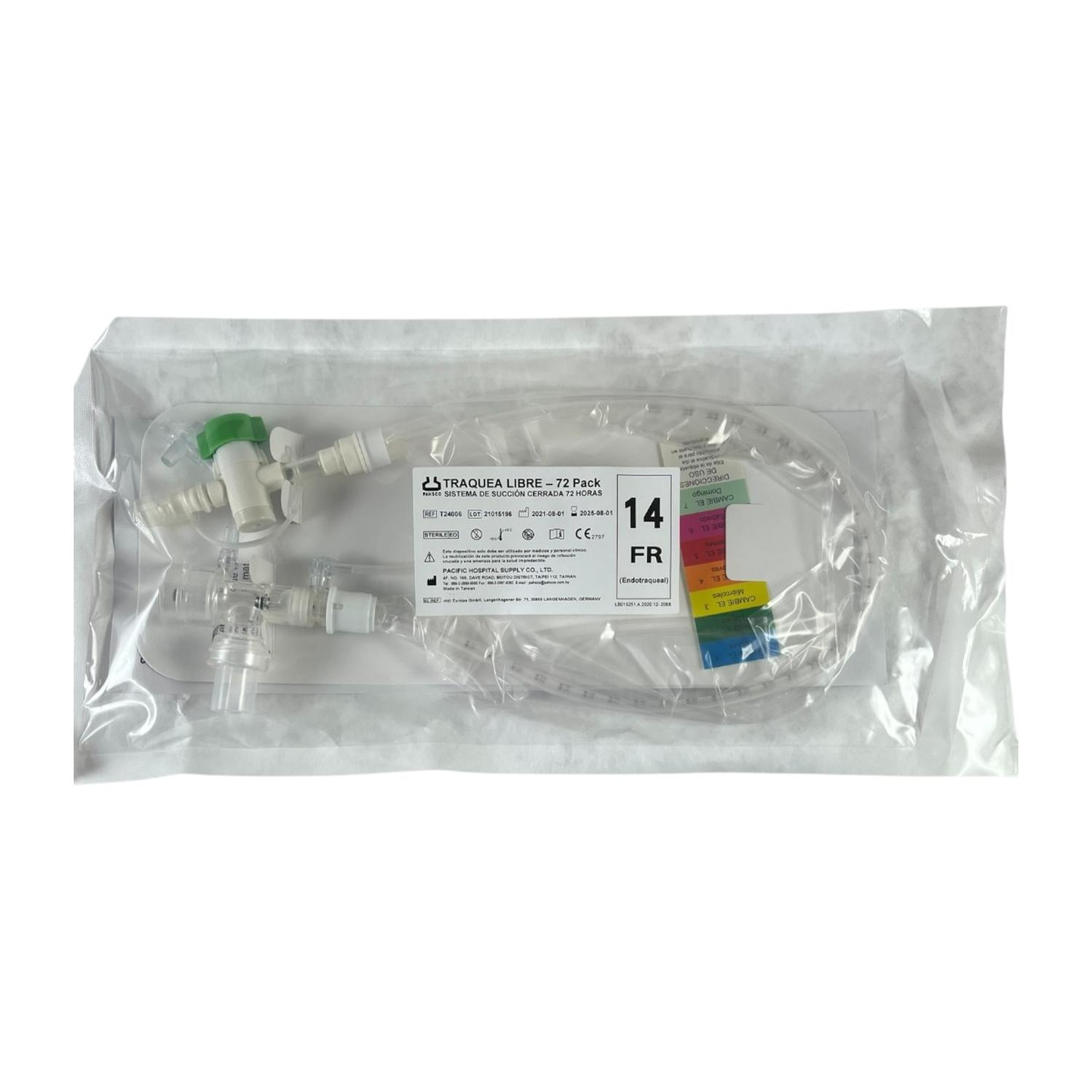 SONDA SUCCION CERRADA ASPIRACION NUMERO 14 FR - 2