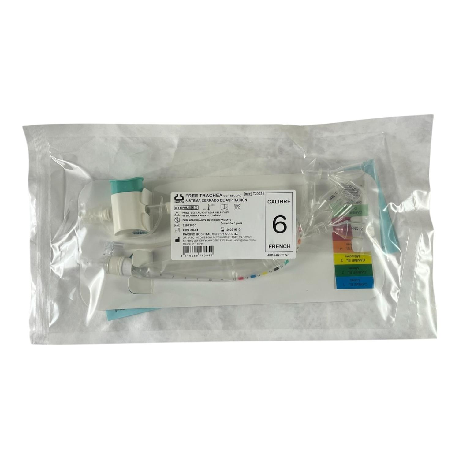 SONDA SUCCION CERRADA ASPIRACION NUMERO 6FR - 2