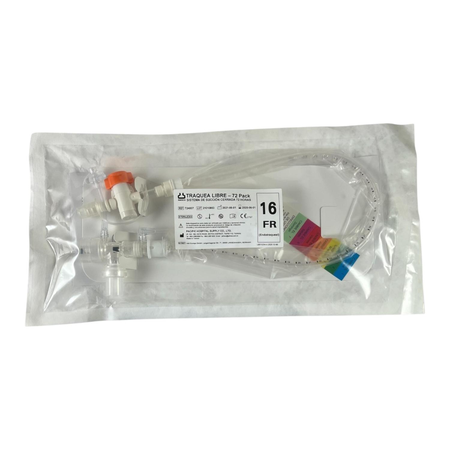 SONDA SUCCION CERRADA ASPIRACION NUMERO 16FR - 2