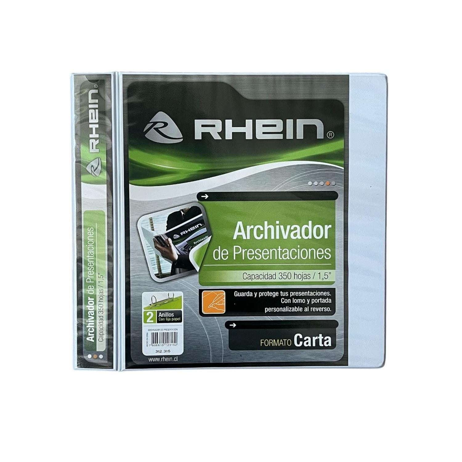 FLAT PARA ARCHIVADOR RHEIN CARTA PACK 50 UNIDADES - 1