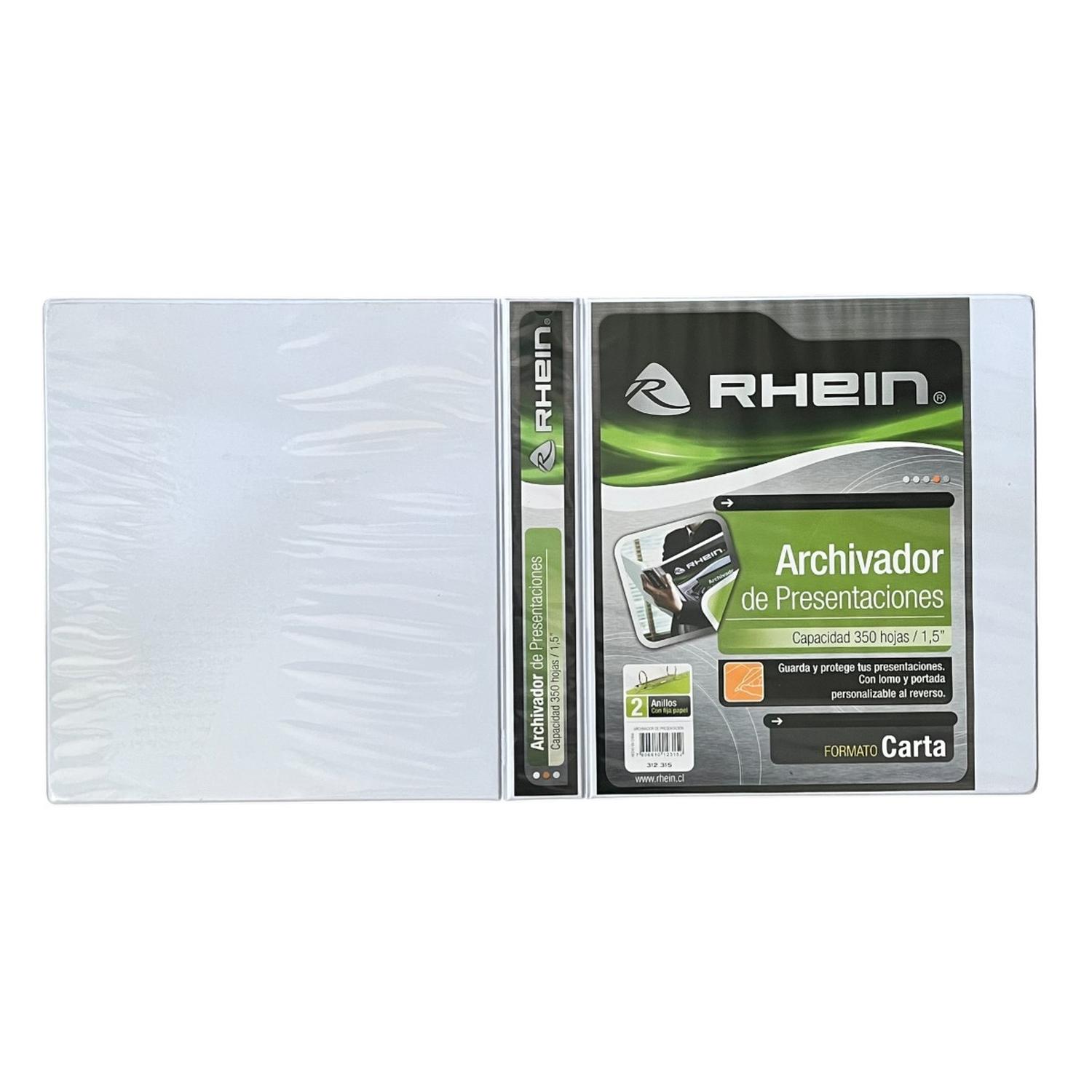 FLAT PARA ARCHIVADOR RHEIN CARTA PACK 50 UNIDADES - 2