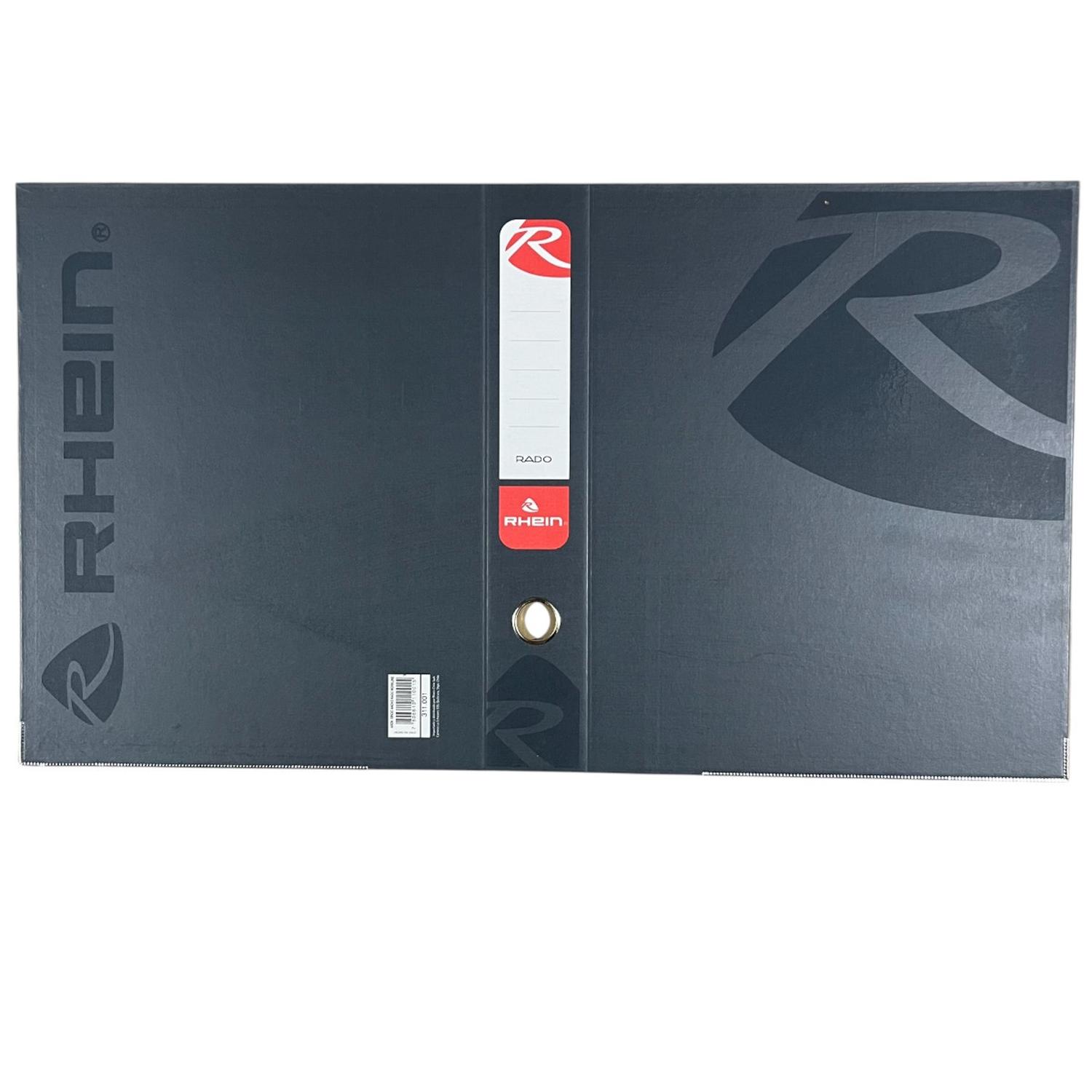 FLAT PARA ARCHIVADOR RHEIN RADO NEGRO PACK 50 UNIDADES - 1