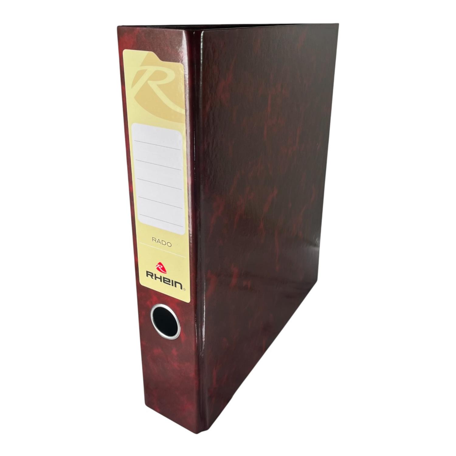 FLAT PARA ARCHIVADOR RHEIN CARTA BURDEO PACK 50 UNIDS - 2