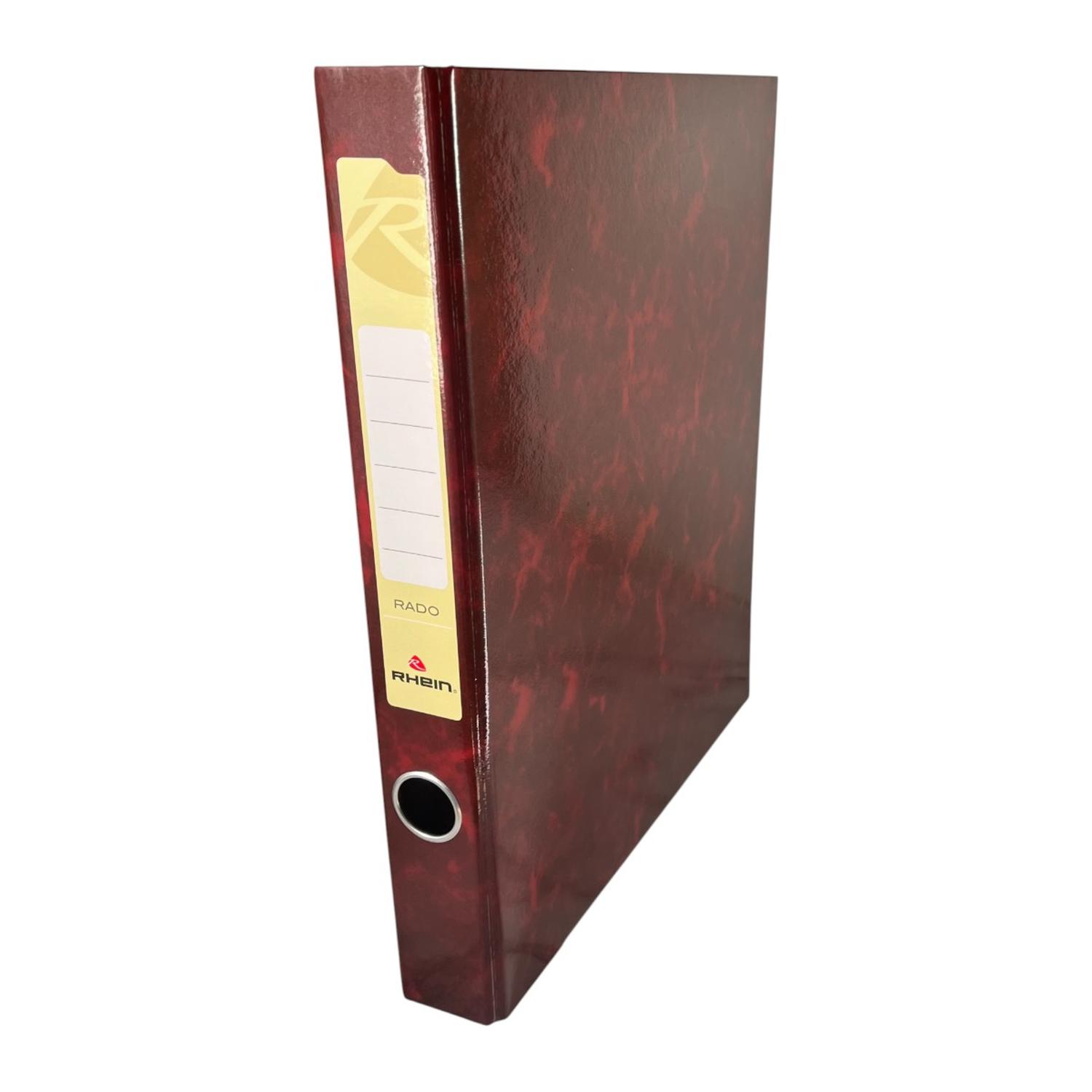 FLAT PARA ARCHIVADOR RHEIN RADO BURDEO PACK 50 UNIDADES - 2