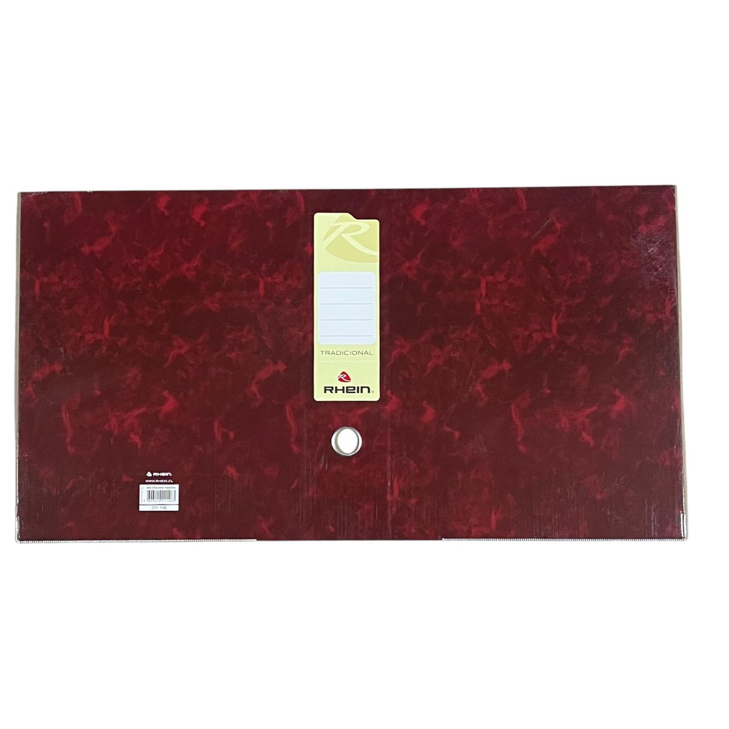 FLAT PARA ARCHIVADOR RHEIN TRADICIONAL BURDEO PACK 50 U - 1