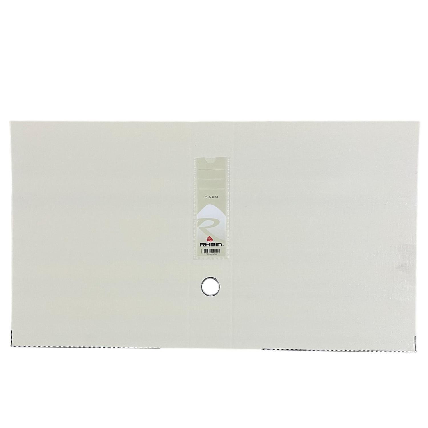 FLAT PARA ARCHIVADOR RHEIN RADO BEIGE PACK 50 UNIDADES - 1
