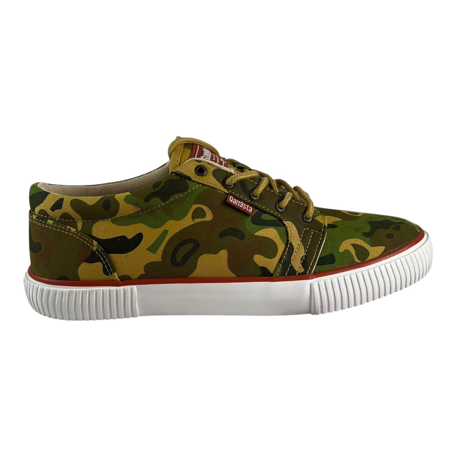 ZAPATILLA URBANA GANGSTA BASE 2 VERDE CAMO HOMBRE - 1