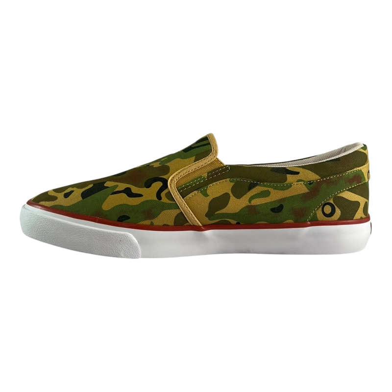 ZAPATILLA URBANA GANGSTA SLIP ON VERDE CAMO HOMBRE - 4